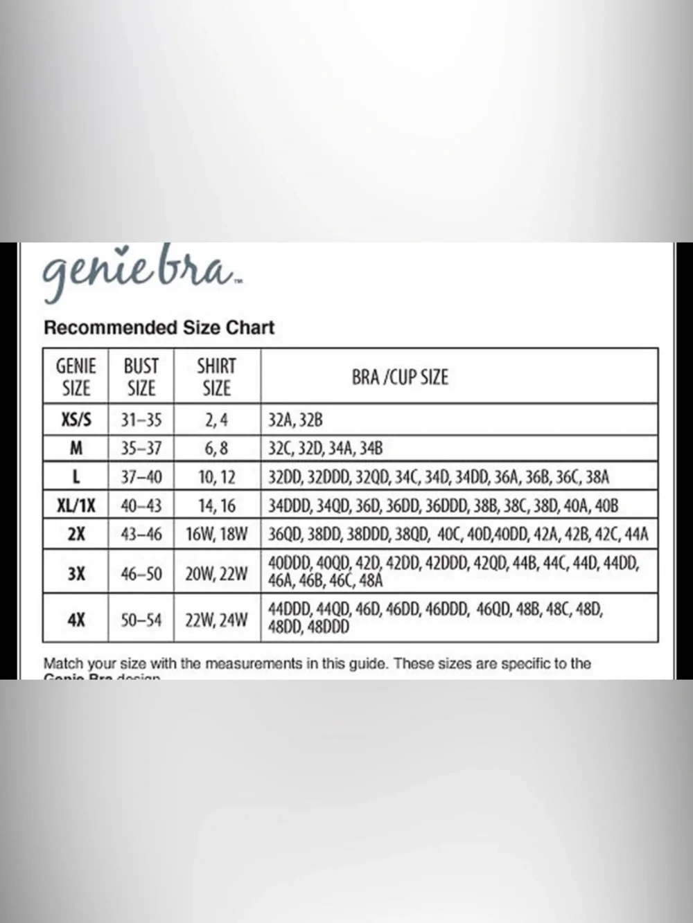 Genie Bra Comfort Seamless Wireless Bra in Nude Size 1X